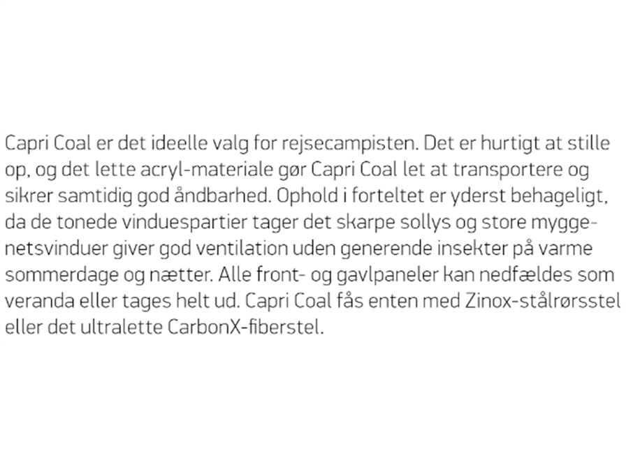   Capri Coal 1025        